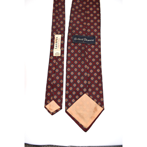 Silvermans, Robert Stewart Necktie Mixed Lot Blend Men's Vintage 1970's Lot 4 - Picture 5 of 9